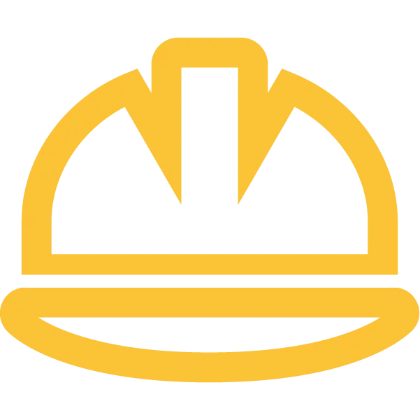 contractor helmet icon